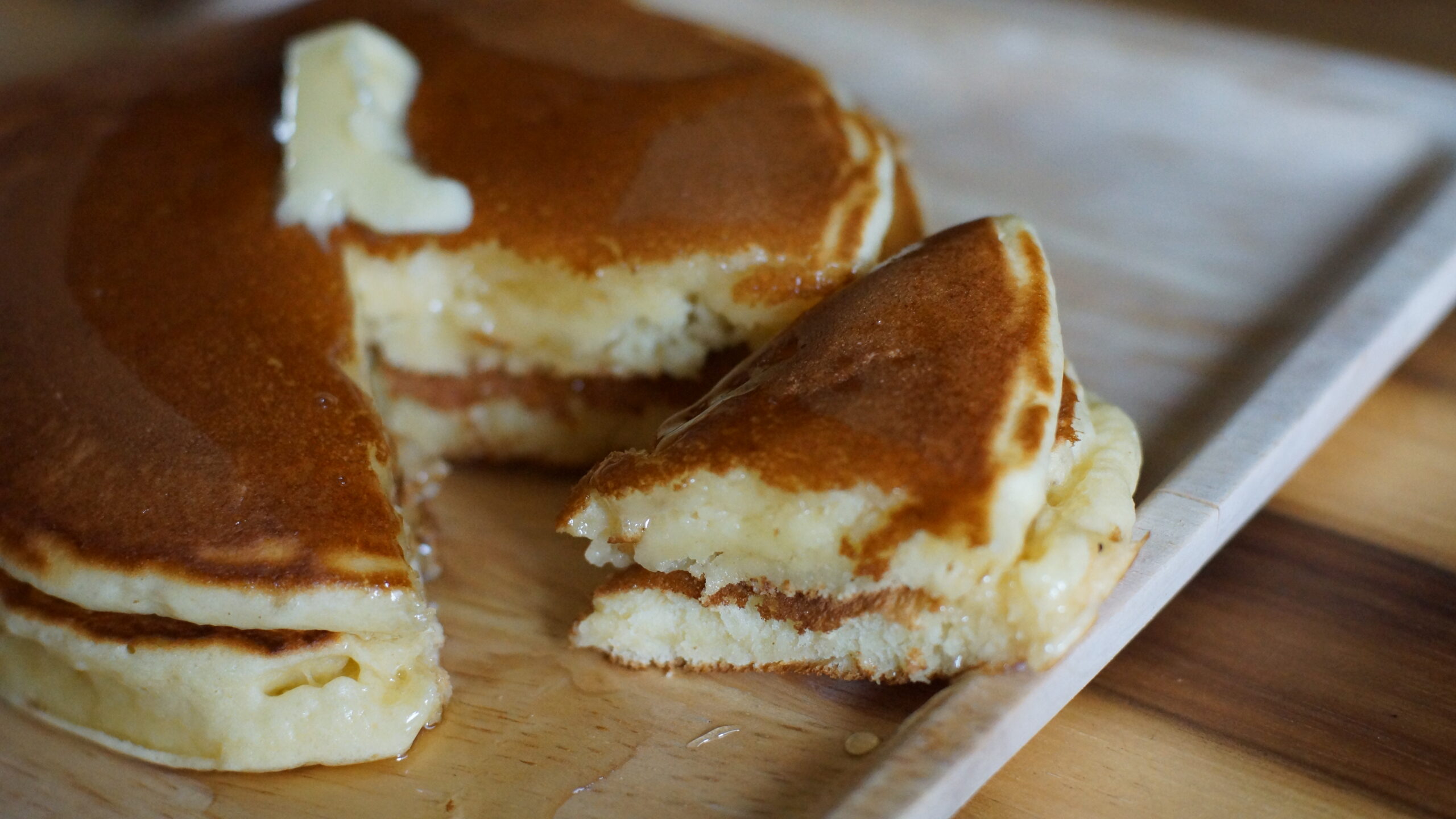ホットケーキの8枚のパッケージの写真